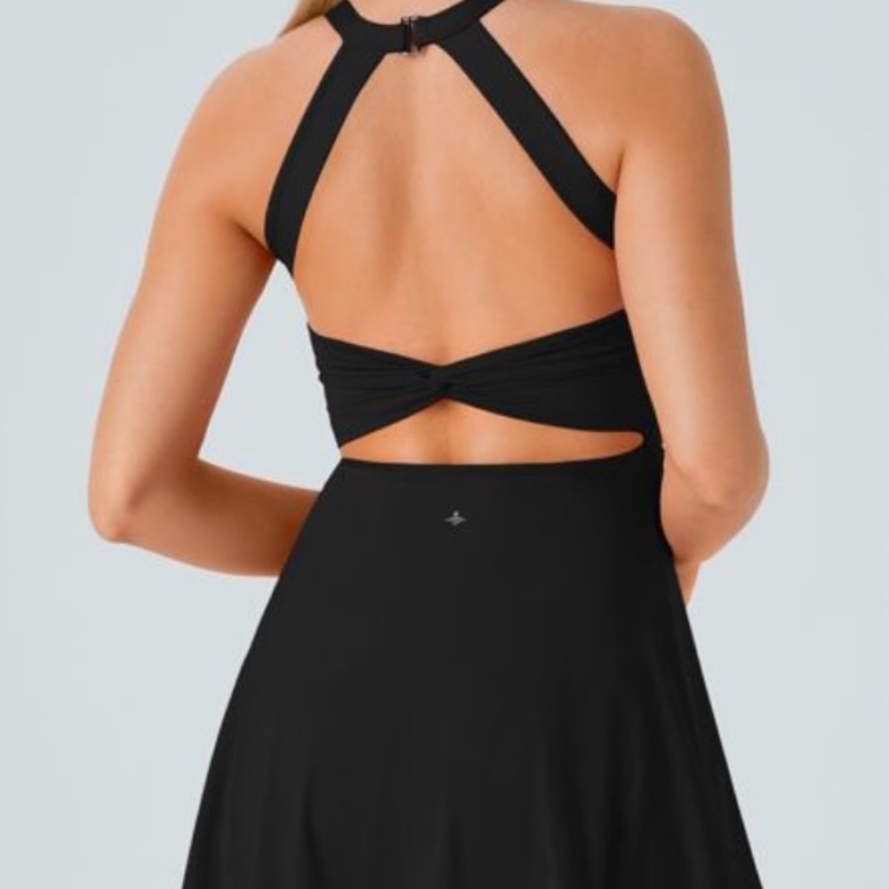 Halara Active Backless Twisted Cool Touch Dress X… - image 2